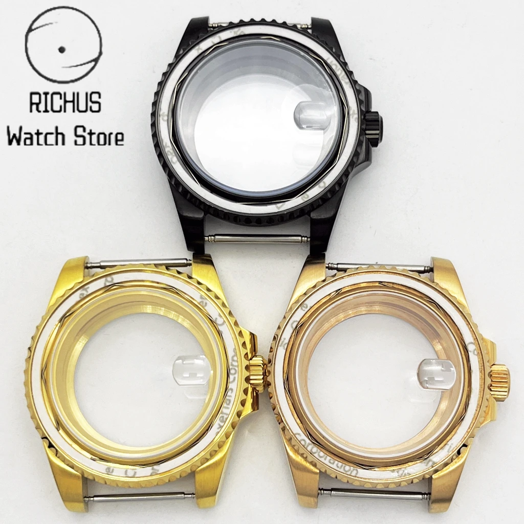 RICHUS 40mm Watch Case Sapphire Glass Fit NH35 NH36/ETA2824 PT5000/Miyota82 Series DG2813/3804 Movement Watch Accessories
RICHUS 40mm Watch Case Sapphire Glass Fit NH35 NH36/ETA2824 PT5000/Miyota82 Series DG2813/3804 Movement Watch Accessories