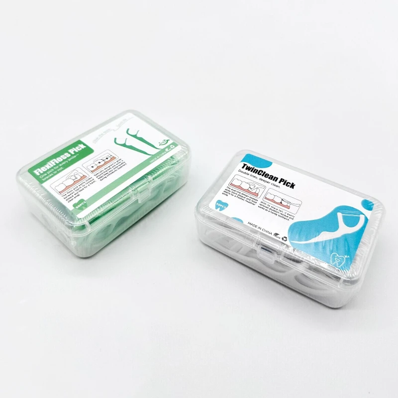 50Pcs Per Box Ultra-fine Floss Portable Dental Floss Sticks Double-line Orthodontic Floss Sticks Disposable Floss Sticks
50Pcs Per Box Ultra-fine Floss Portable Dental Floss Sticks Double-line Orthodontic Floss Sticks Disposable Floss Sticks