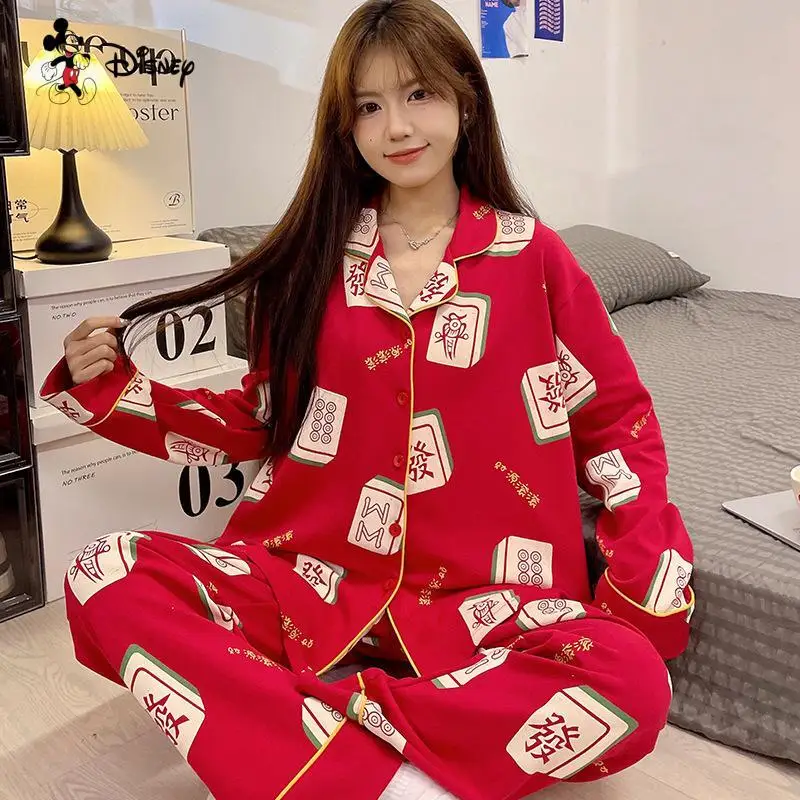 Женский пижамный комплект Kawaii, кардиган с длинными рукавами, мультяшный студенческий аниме, весна-осень, новая домашняя одежда, модный комплект из двух предметов для девочек
Женский пижамный комплект Kawaii, кардиган с длинными рукавами, мультяшный студенческий аниме, весна-осень, новая домашняя одежда, модный комплект из двух предметов для девочек