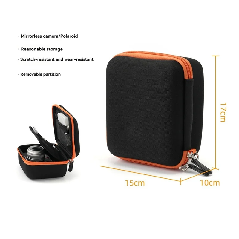 Dependable-EVA Hard Case Camera Bag Portable Waterproof And Shockproof Camera Storage Bag For Polaroid Sony ZV-E10 II ZVE10 Came
Dependable-EVA Hard Case Camera Bag Portable Waterproof And Shockproof Camera Storage Bag For Polaroid Sony ZV-E10 II ZVE10 Came