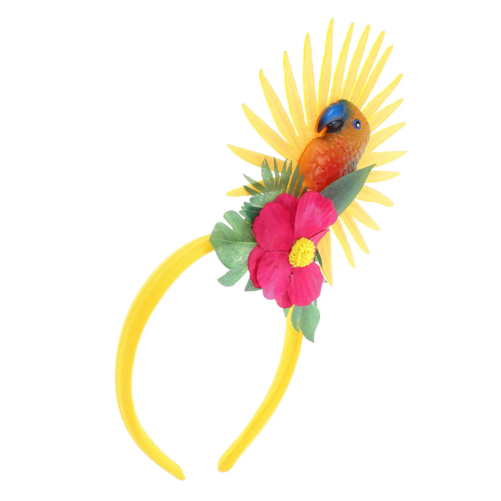 Tropical Flower Headband Hawaiian Style Parrot Accent Women's Party Headpiece for Beach Luau Festival Carnival Masquerade
Tropical Flower Headband Hawaiian Style Parrot Accent Women's Party Headpiece for Beach Luau Festival Carnival Masquerade