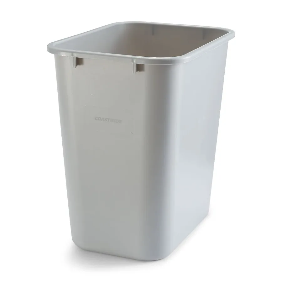 COASTWIDE Indoor Trash Can w/out Lid Gray Soft Plastic 7 Gal CW56431
COASTWIDE Indoor Trash Can w/out Lid Gray Soft Plastic 7 Gal CW56431