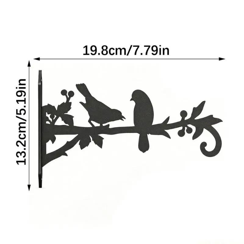 QX2E Heavy Duty Garden Hanging Brackets Featuring Delicate Bird For Plant Pots
QX2E Heavy Duty Garden Hanging Brackets Featuring Delicate Bird For Plant Pots