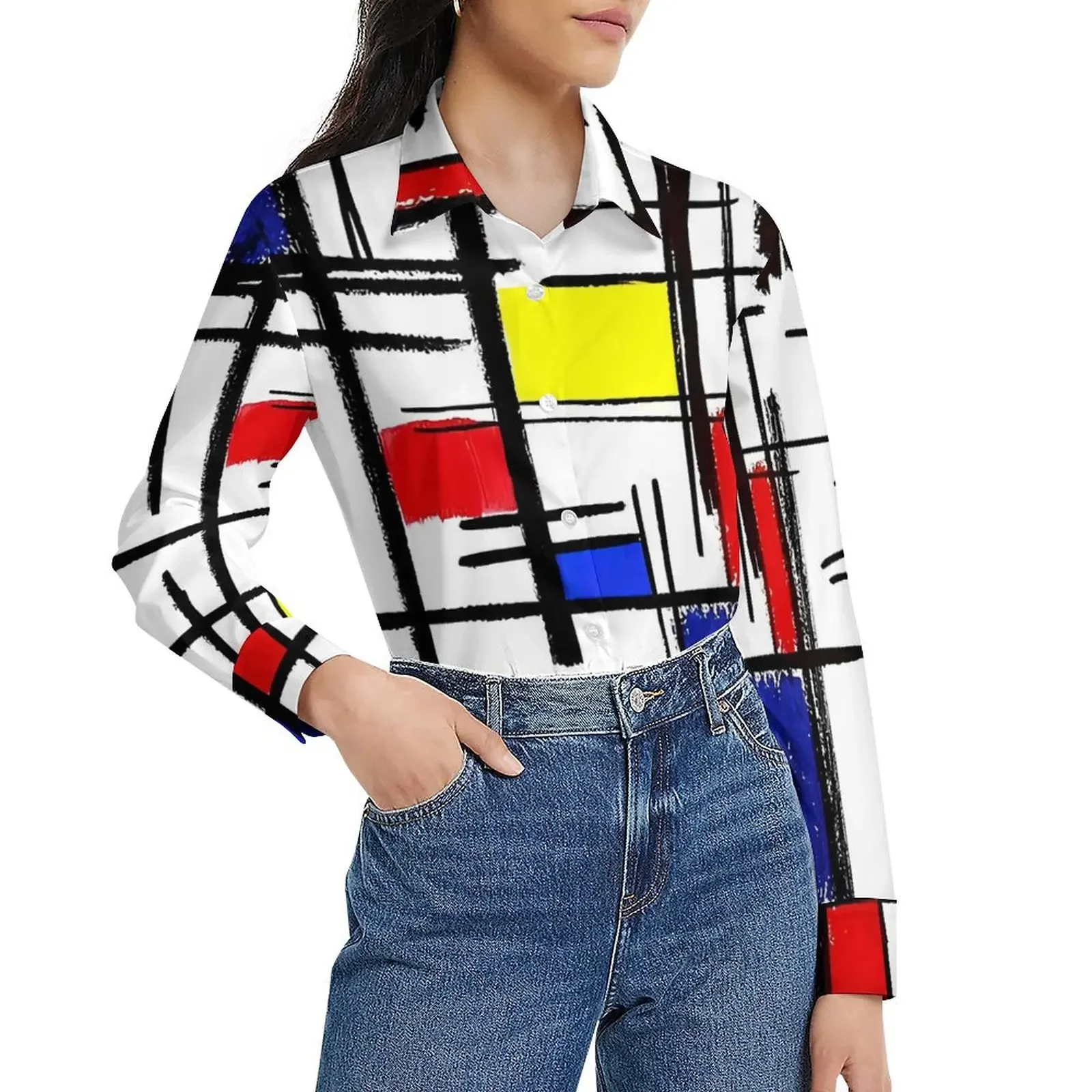 Spring And Autumn Blouse Checker Print Elegant Design Blouses Women Long-Sleeve Lapel Fashion Shirt Clothing Casual Elegant Tops
Spring And Autumn Blouse Checker Print Elegant Design Blouses Women Long-Sleeve Lapel Fashion Shirt Clothing Casual Elegant Tops
