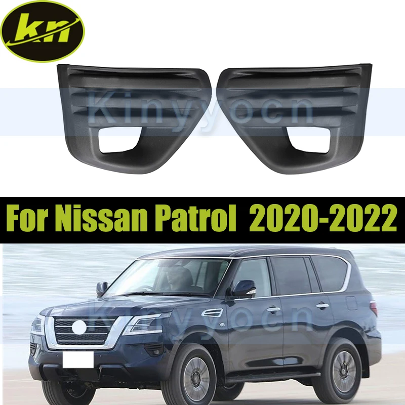 1Pair Front Bumper Fog Light Cover For Nissan Patrol 2020-2022 Fog Lamp Cover Frame
1Pair Front Bumper Fog Light Cover For Nissan Patrol 2020-2022 Fog Lamp Cover Frame