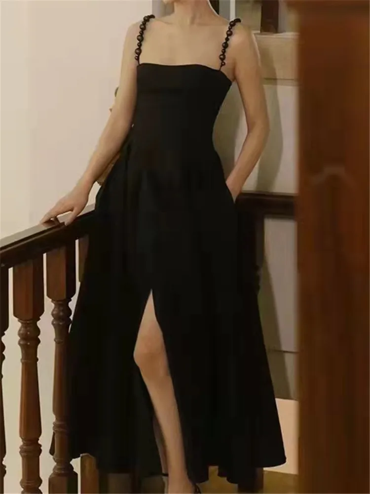 2022 Runway Embroidery Beach Dresses for Women Boho Spaghetti Strap Lace Backless Sundress Party Sexy Summer Dress Sleeveless
2022 Runway Embroidery Beach Dresses for Women Boho Spaghetti Strap Lace Backless Sundress Party Sexy Summer Dress Sleeveless