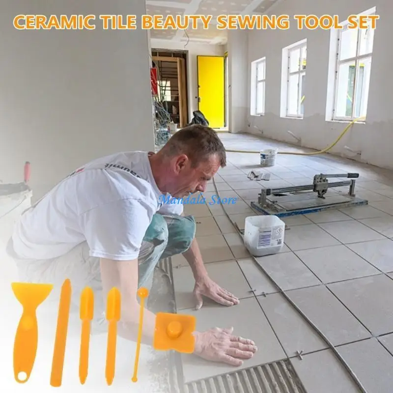 U2JC Инструменты для ремонта зазоров в плитке Простые в использовании принадлежности для герметизации напольных окон и раковин
U2JC Инструменты для ремонта зазоров в плитке Простые в использовании принадлежности для герметизации напольных окон и раковин