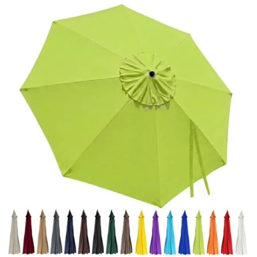 10Feet Patio Umbrella Replacement Canopy 8 Ribs, Waterproof and Fade Resistant Market Umbrella Cover, Thickened Polyester Fabri
10Feet Patio Umbrella Replacement Canopy 8 Ribs, Waterproof and Fade Resistant Market Umbrella Cover, Thickened Polyester Fabri
