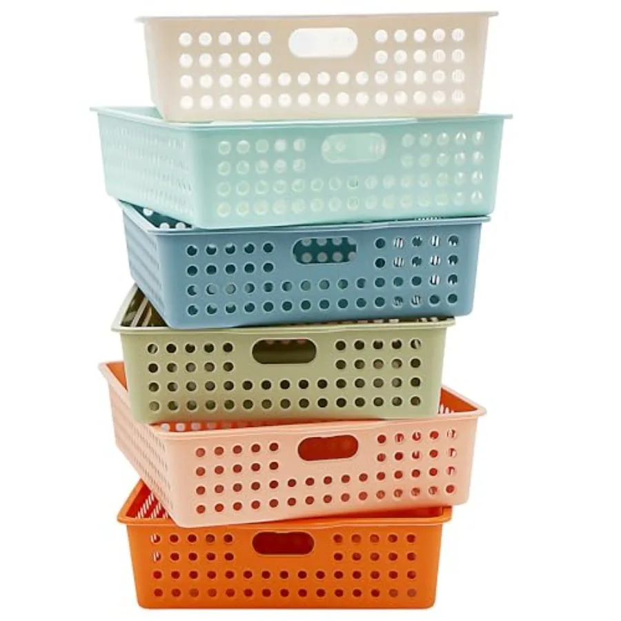 6 Pack Classroom Paper Baskets, Organizing Desk Boho Tray for A4 Papers, Classroom Storage Plastic Paper Bins, Fun Turn In Tray
6 Pack Classroom Paper Baskets, Organizing Desk Boho Tray for A4 Papers, Classroom Storage Plastic Paper Bins, Fun Turn In Tray