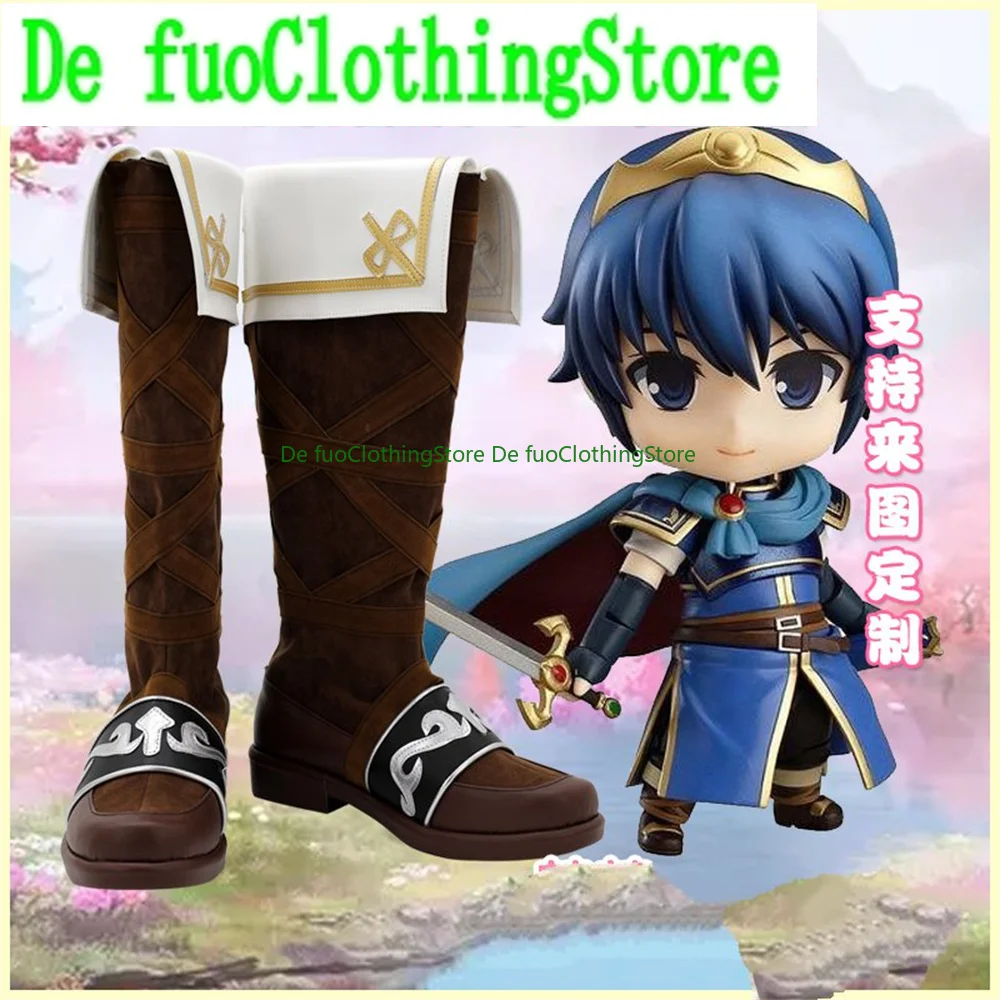 Fire Emblem Shadow Dragons and the Blade of Light Marth Cosplay Shoes Boots Game Anime Carnival Party Halloween Chritmas Defuo
Fire Emblem Shadow Dragons and the Blade of Light Marth Cosplay Shoes Boots Game Anime Carnival Party Halloween Chritmas Defuo
