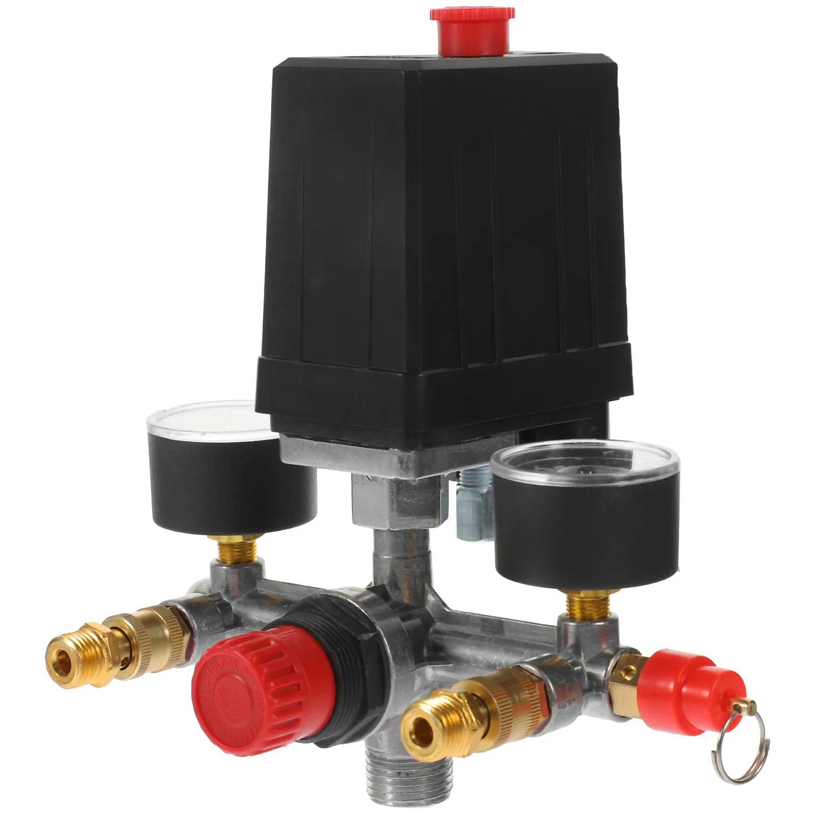 1pc Pressure Switch Bracket Relief Valve Single Hole Reducing Joint With Barometer Durable Long Lasting Valve Fitting Pipe
1pc Pressure Switch Bracket Relief Valve Single Hole Reducing Joint With Barometer Durable Long Lasting Valve Fitting Pipe