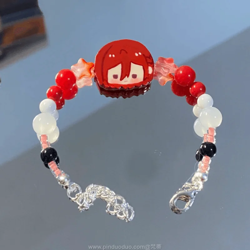 Blue Prison Thousand Cut Leopard Horse fan peripheral niche design beaded bracelet high-end versatile anime couple bracelet
Blue Prison Thousand Cut Leopard Horse fan peripheral niche design beaded bracelet high-end versatile anime couple bracelet