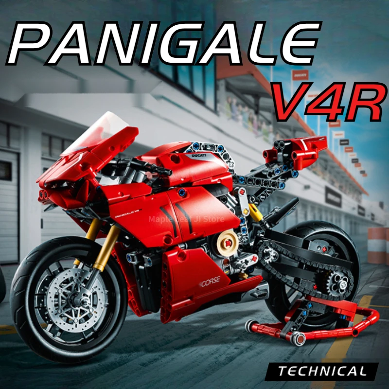 Технический Ducatis Panigale V4R мотоцикл строительные блоки кирпичная модель игрушки для детей на Рождество и день рождения подарки
Технический Ducatis Panigale V4R мотоцикл строительные блоки кирпичная модель игрушки для детей на Рождество и день рождения подарки