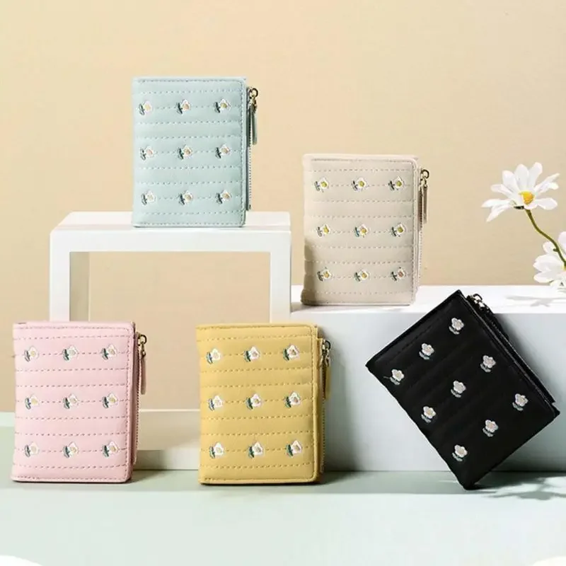 X90D Small Wallet Short Purse Lovely Flower Coin Purse with Card Holder Small Purse
X90D Small Wallet Short Purse Lovely Flower Coin Purse with Card Holder Small Purse
