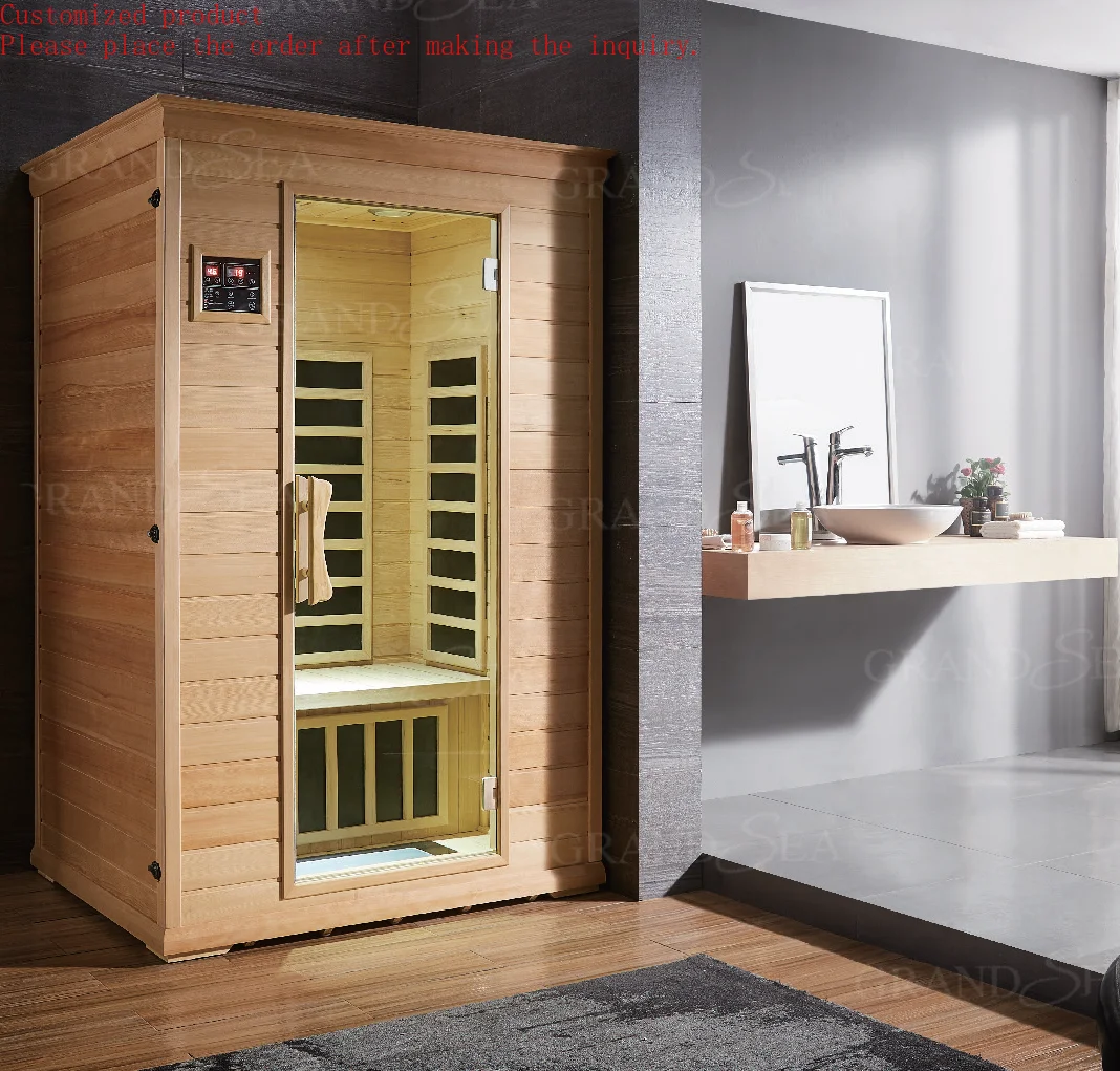 Customization.High-End Indoor Multi-person Sauna Room Wooden Far Infrared Control Indoor Steam Sauna Room
Customization.High-End Indoor Multi-person Sauna Room Wooden Far Infrared Control Indoor Steam Sauna Room