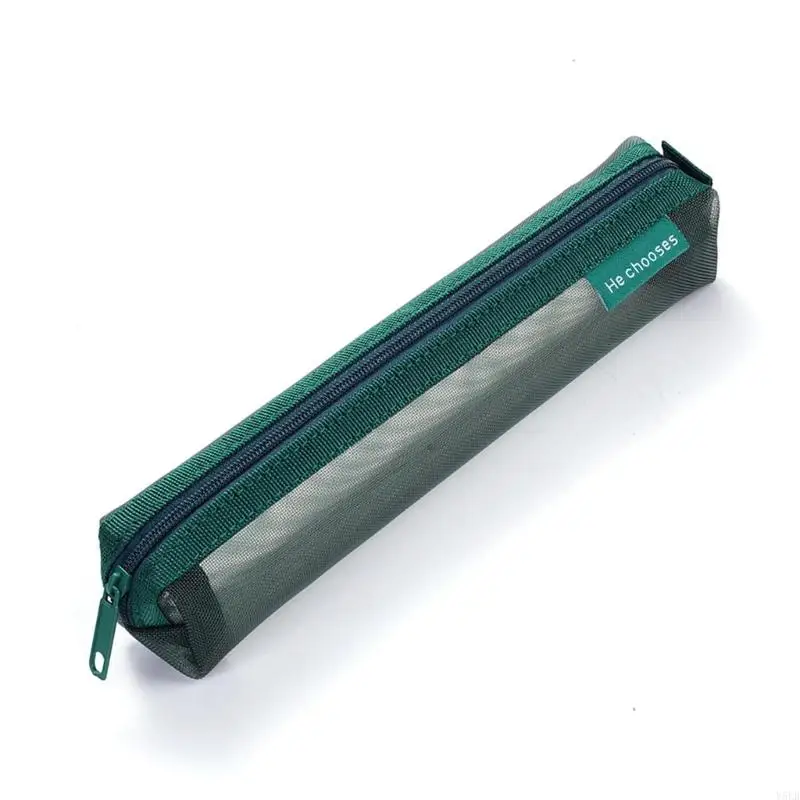 Y5LB See Through Pencil Case Clear Mesh Pencil Pouches Small Light Weight Pencil Organizers Storage Bag Portable Makeup Bag
Y5LB See Through Pencil Case Clear Mesh Pencil Pouches Small Light Weight Pencil Organizers Storage Bag Portable Makeup Bag