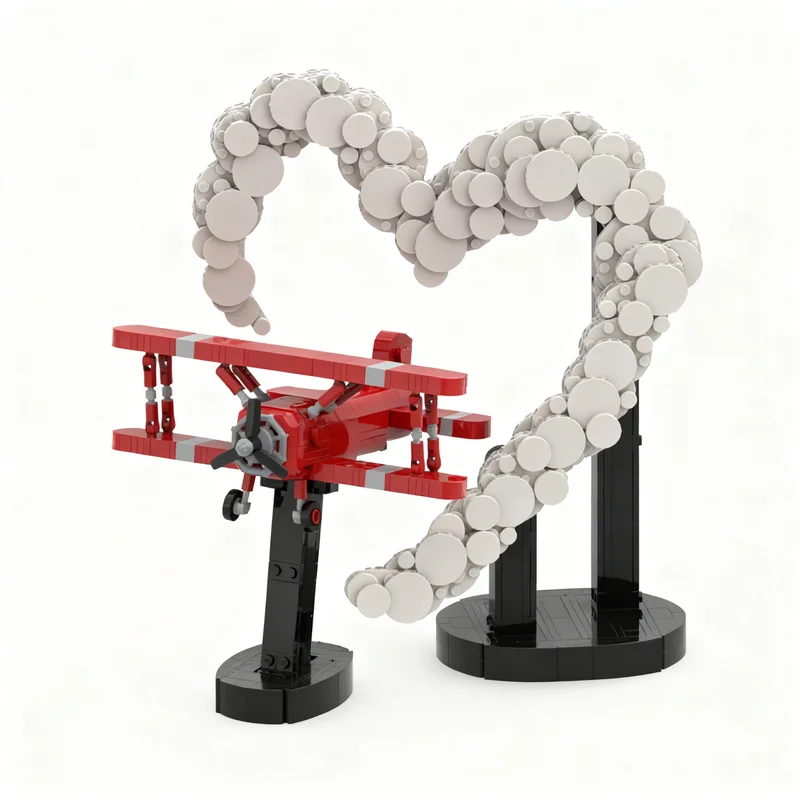 684PCS MOC Creative Model Love Takes Flight DIY Ideas Assembly Building Blocks Birthday Gift Display Collectible Display Gift
684PCS MOC Creative Model Love Takes Flight DIY Ideas Assembly Building Blocks Birthday Gift Display Collectible Display Gift