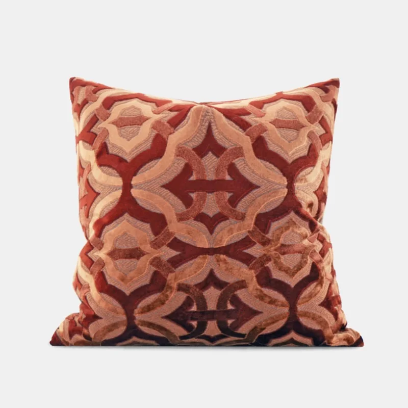 Royal Red Pillows Chinese Jacquard Cushion Case Luxury Velvet Decorative Pillow Cover For Sofa Chair Retro Room Home Decorations
Royal Red Pillows Chinese Jacquard Cushion Case Luxury Velvet Decorative Pillow Cover For Sofa Chair Retro Room Home Decorations
