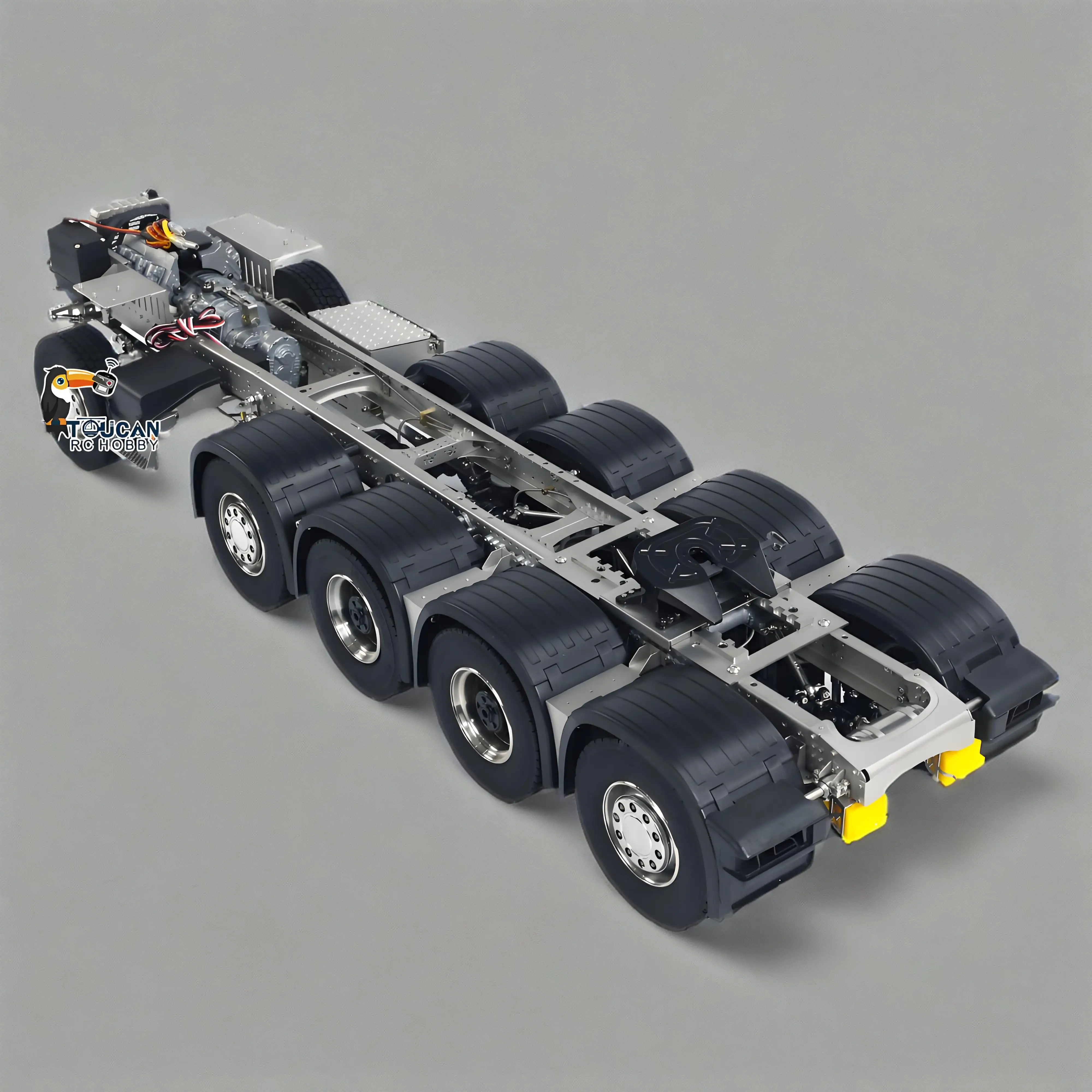 Metal 10x10 Assembled Metal Chassis Different Lock for 1/14 770S RC Tractor Truck 3-speed Transmission Servo Toy Model TH23839
Metal 10x10 Assembled Metal Chassis Different Lock for 1/14 770S RC Tractor Truck 3-speed Transmission Servo Toy Model TH23839
