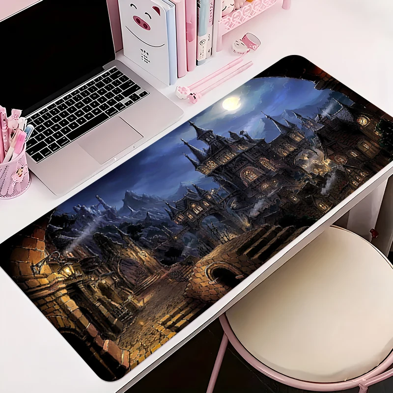 Gaming HD Mousepad Gaming Accessories Computer Cabinet Extended Mat Mouse Pad Anime Keyboard Pad Office PC Dark Castle Desk Mat
Gaming HD Mousepad Gaming Accessories Computer Cabinet Extended Mat Mouse Pad Anime Keyboard Pad Office PC Dark Castle Desk Mat