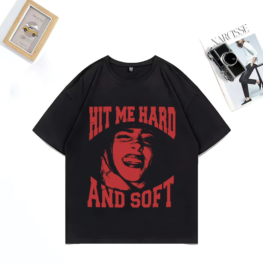 Hit Me Hard and Soft Tour Graphics T shirt Men Women Fashion Hip Hop streetwear Cotton Oversized clothes short sleeve T-shirts
Hit Me Hard and Soft Tour Graphics T shirt Men Women Fashion Hip Hop streetwear Cotton Oversized clothes short sleeve T-shirts