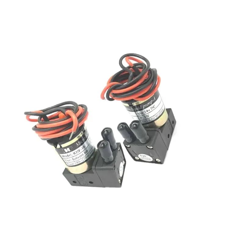KHF-10 Solvent Ink Pump DC 24V 3W 100-200ml/Min Ink Pump for Inkjet Solvent Printer for Crystal Gongzheng Large Format Printer
KHF-10 Solvent Ink Pump DC 24V 3W 100-200ml/Min Ink Pump for Inkjet Solvent Printer for Crystal Gongzheng Large Format Printer