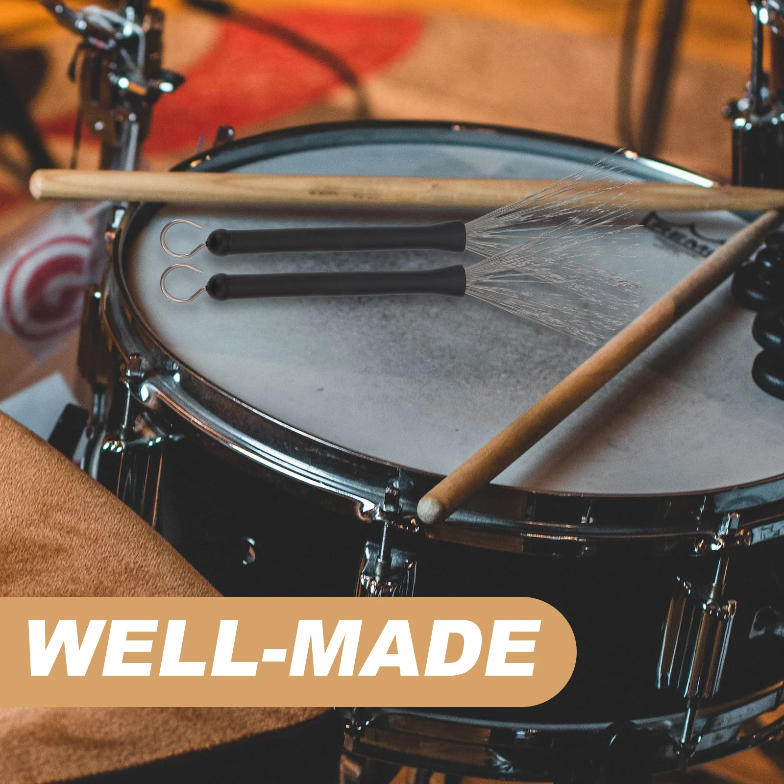Drum Stick Set Maple Drumsticks Wood Shine Brush Hard Accessories Brushes Student Use
Drum Stick Set Maple Drumsticks Wood Shine Brush Hard Accessories Brushes Student Use