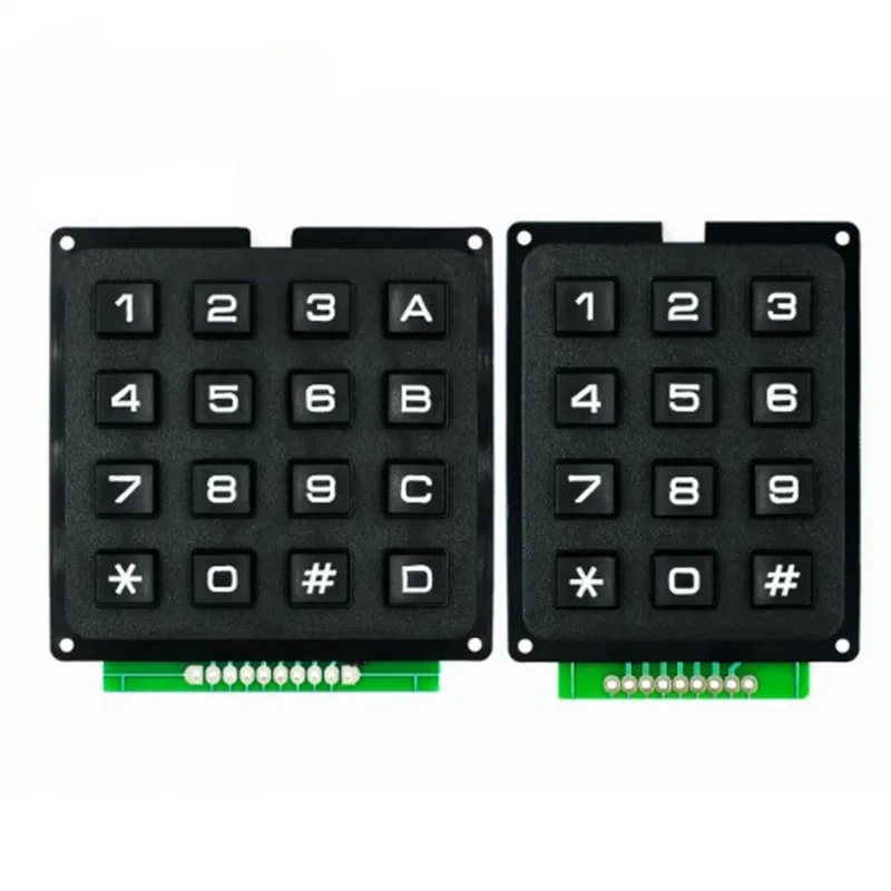 Single-chip Microcontroller Keyboard Button 4*3 4X4 16Key Industrial Keyboard Module Row and Column Scanning
Single-chip Microcontroller Keyboard Button 4*3 4X4 16Key Industrial Keyboard Module Row and Column Scanning