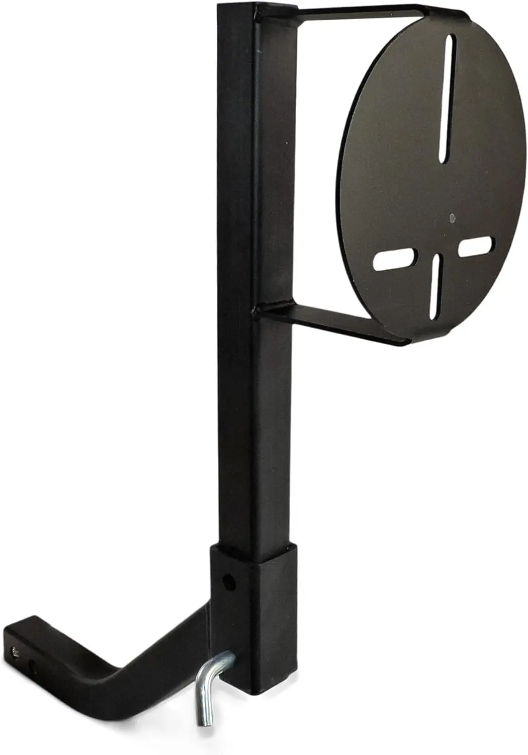 High Clearance Made in USA Truck/Auto Receiver Hitch Spare Tire Mount Curved Avoids Ground Hang Up U-4800-C Heavy Duty Steel Pow
High Clearance Made in USA Truck/Auto Receiver Hitch Spare Tire Mount Curved Avoids Ground Hang Up U-4800-C Heavy Duty Steel Pow