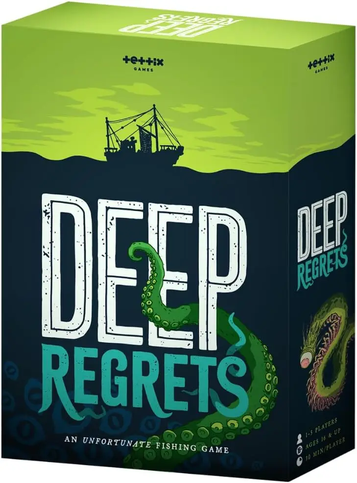 Deep Regrets: A Horror Fishing Board Game
Deep Regrets: A Horror Fishing Board Game
