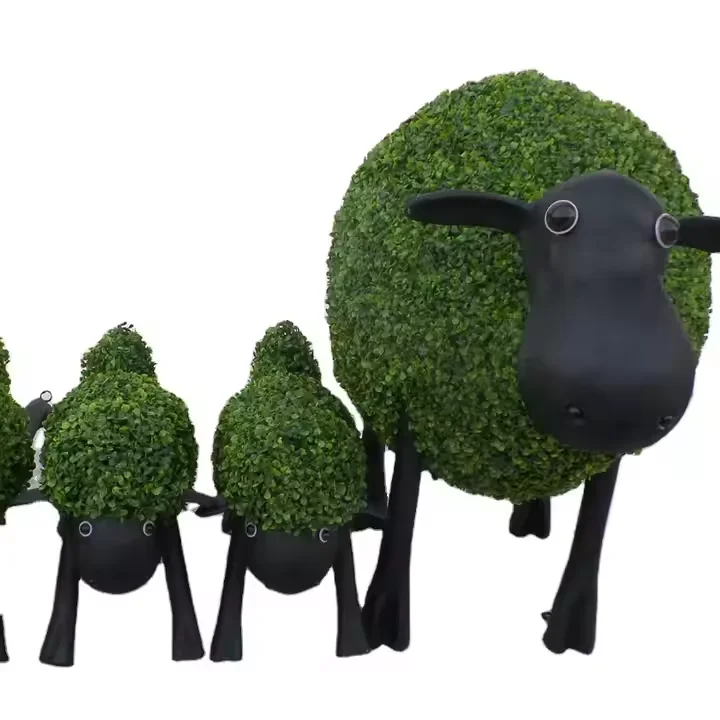 Various Kinds of Artificial Green Plastic Grass and Animal Topiary Statues for Indoor and Outdoor Wall Decor
Various Kinds of Artificial Green Plastic Grass and Animal Topiary Statues for Indoor and Outdoor Wall Decor