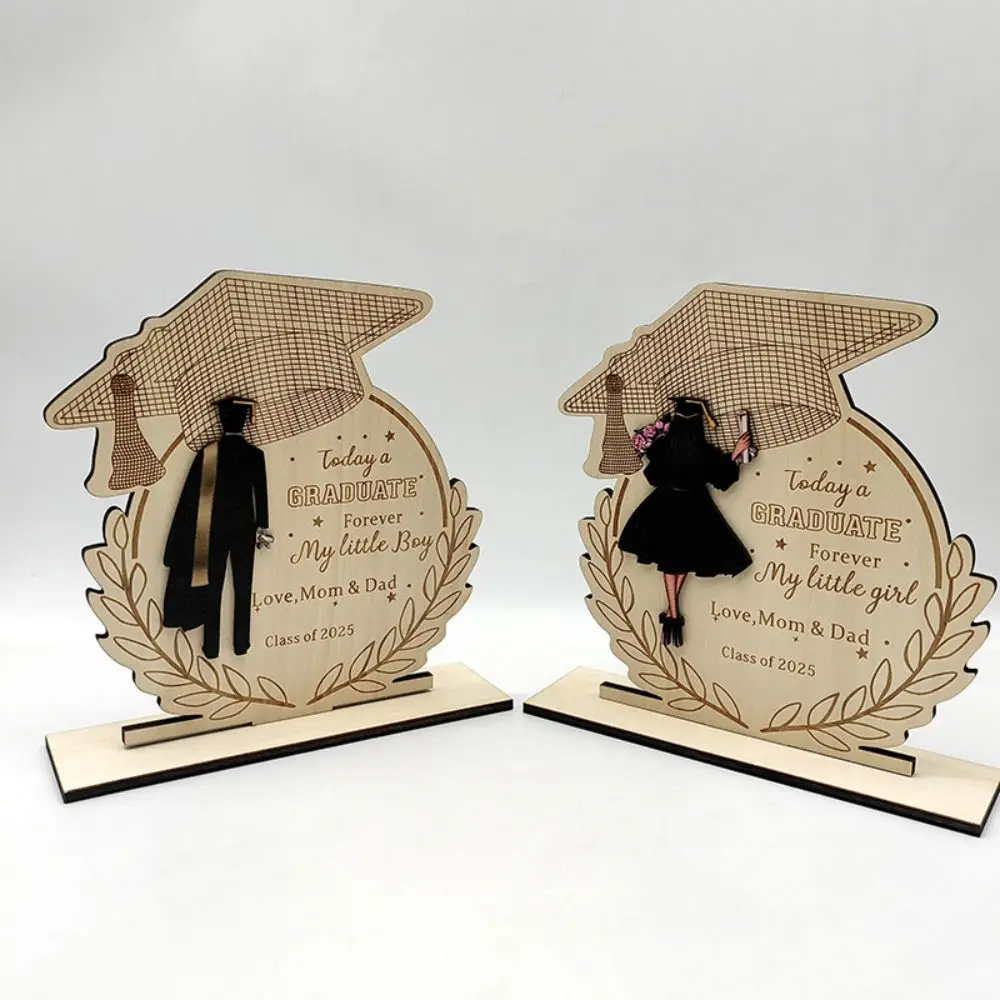 Desktop Decor Wooden Graduation Ornament Vintage Durable Home Decoration Ornament Rustic Creative Graduation Gift Home
Desktop Decor Wooden Graduation Ornament Vintage Durable Home Decoration Ornament Rustic Creative Graduation Gift Home