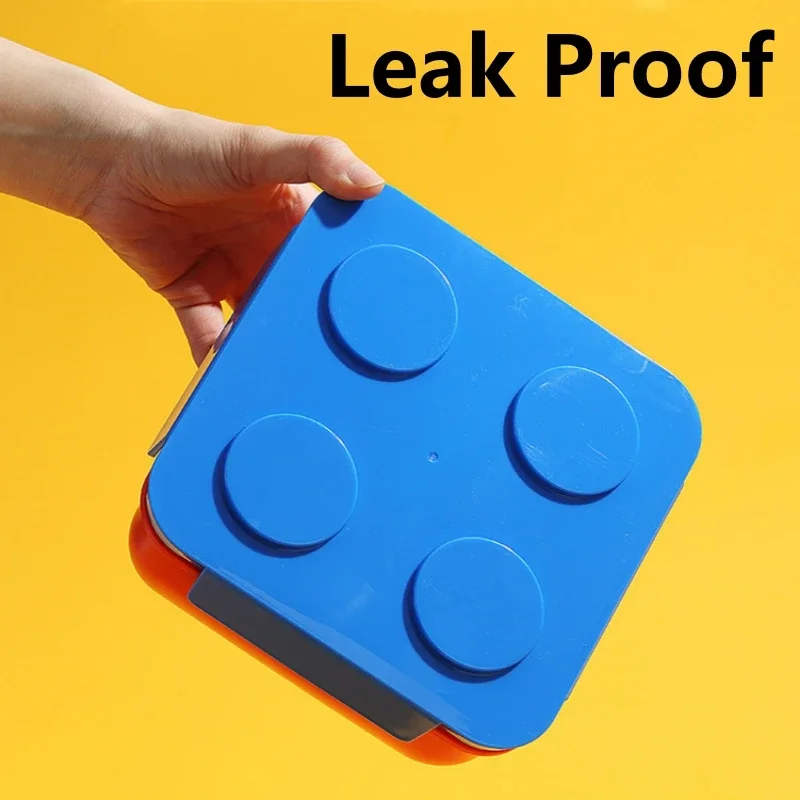 1100/1600ML Building Block Lunch Box with Tableware Portable Double Layer Bento Box for Student Office Fruit Salad Sealed Box
1100/1600ML Building Block Lunch Box with Tableware Portable Double Layer Bento Box for Student Office Fruit Salad Sealed Box