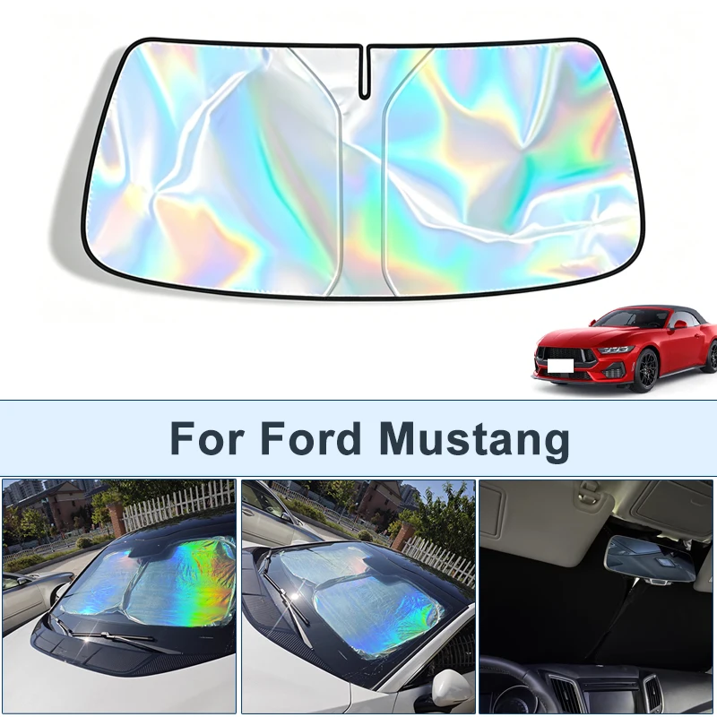 Foldable Front Windshield Sun Shade For Ford Mustang UV Reflective Sun Protection Cover Car Interior Accessories
Foldable Front Windshield Sun Shade For Ford Mustang UV Reflective Sun Protection Cover Car Interior Accessories