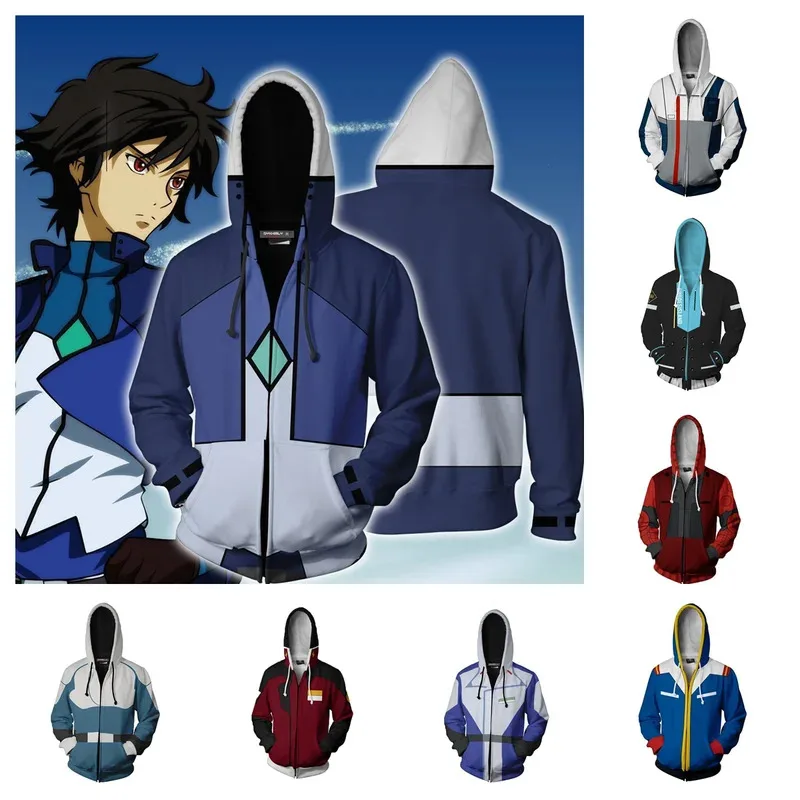 Anime Mobile Suit Gundam Hoodies Kira Yamato Sweatshirt Cosplay Jacket Athrun Zala Hooded Unisex Streetwear Clothes Zipper Coat
Anime Mobile Suit Gundam Hoodies Kira Yamato Sweatshirt Cosplay Jacket Athrun Zala Hooded Unisex Streetwear Clothes Zipper Coat