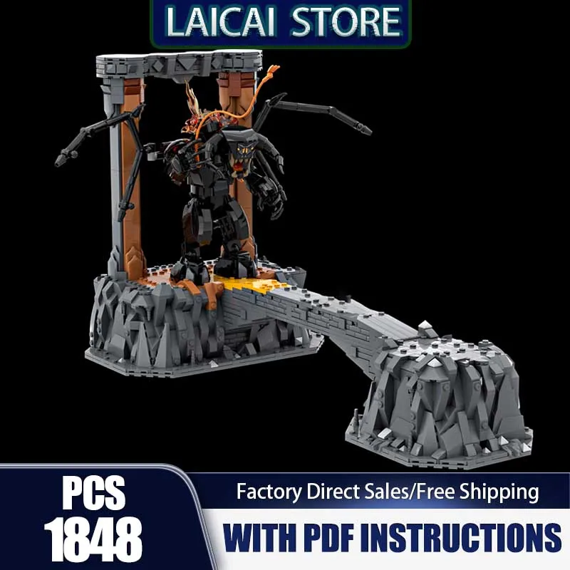 Magical Rings Moc Building Bricks The Curse of the Wizard Model Technology Blocks Famous Scene Toy DIY Assembly Holiday Gift Set
Magical Rings Moc Building Bricks The Curse of the Wizard Model Technology Blocks Famous Scene Toy DIY Assembly Holiday Gift Set
