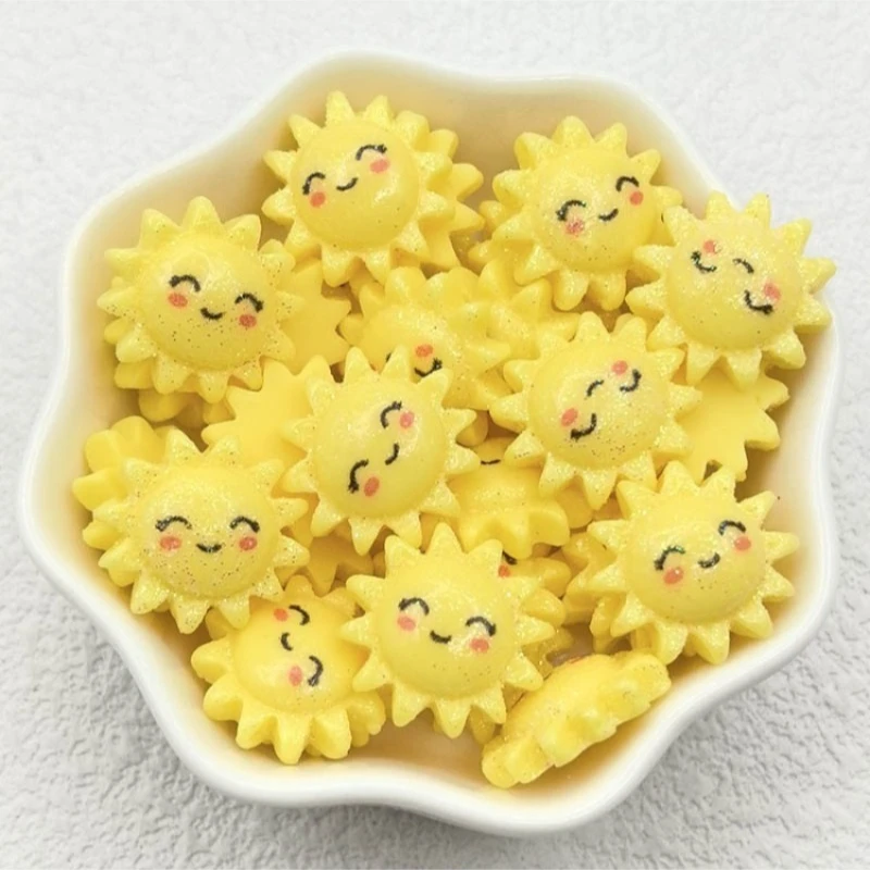 13 Pieces, 18mm Mini Adorable Little Sun Flat Back Resin Scrapbook DIY Jewelry Craft Accessories
13 Pieces, 18mm Mini Adorable Little Sun Flat Back Resin Scrapbook DIY Jewelry Craft Accessories