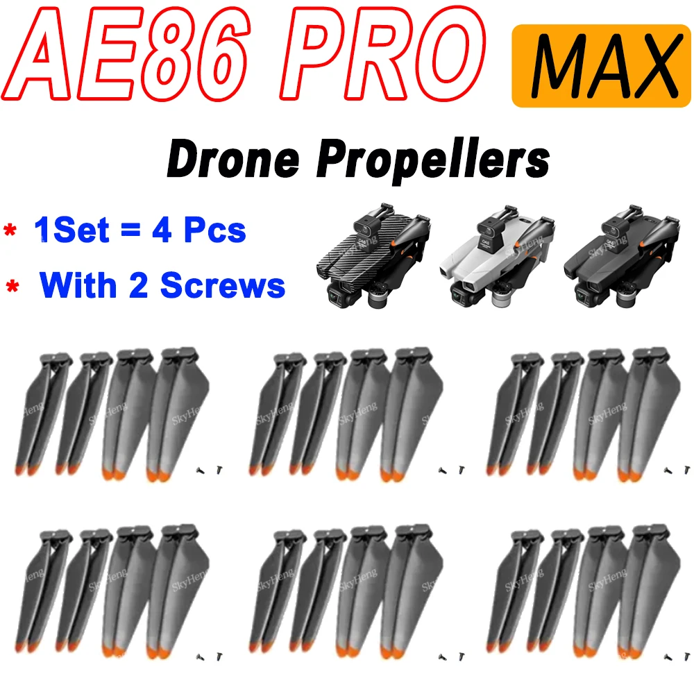 Оригинальные 4 шт. AE86 ProMax 8K пропеллеры для дронов AE86 Pro запасные лопасти для AE86 Pro Max Aerial бесщеточные аксессуары Запчасти
Оригинальные 4 шт. AE86 ProMax 8K пропеллеры для дронов AE86 Pro запасные лопасти для AE86 Pro Max Aerial бесщеточные аксессуары Запчасти