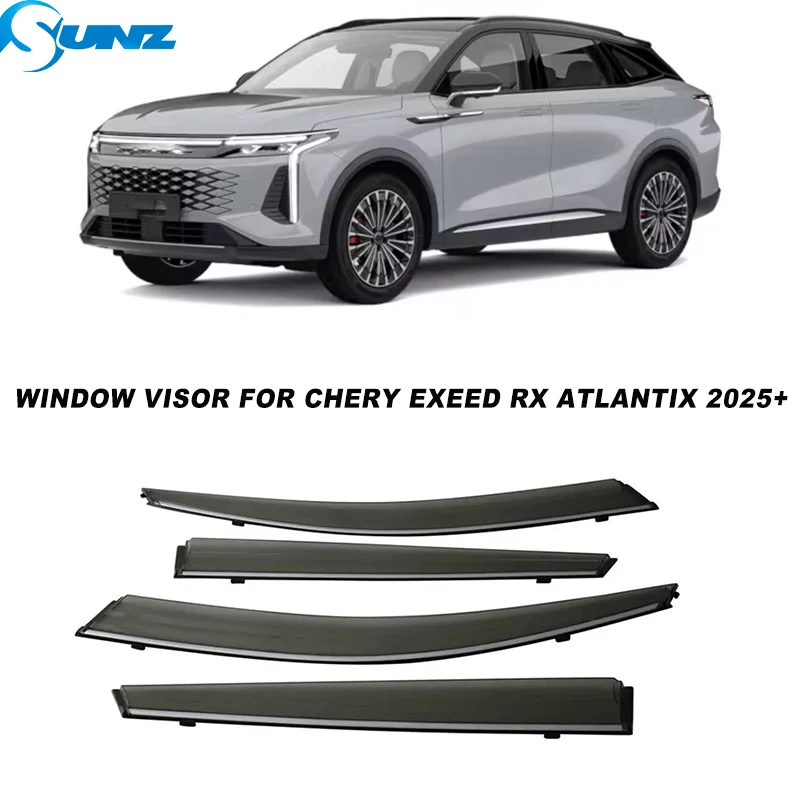 Side Window Deflector For Chery Exeed RX AtlantiX Omoda C9 C-DM 2025 2026 Weathershield Car Rain Protector Window Sun Rain Visor
Side Window Deflector For Chery Exeed RX AtlantiX Omoda C9 C-DM 2025 2026 Weathershield Car Rain Protector Window Sun Rain Visor