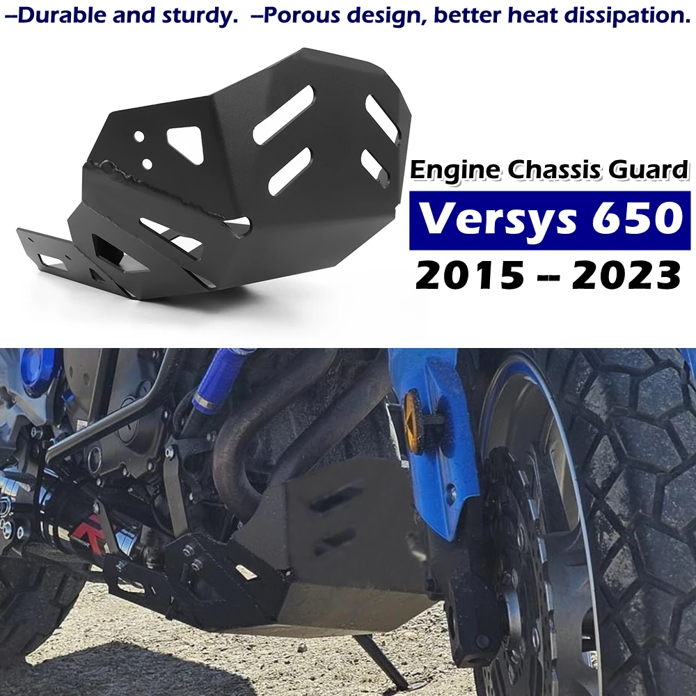 Motorcycle Engine Chassis Guard Cover For KAWASAKI Versys 650 Versys650 2015-2023 Lower Bottom Skid Plate Belly Pan Protector
Motorcycle Engine Chassis Guard Cover For KAWASAKI Versys 650 Versys650 2015-2023 Lower Bottom Skid Plate Belly Pan Protector