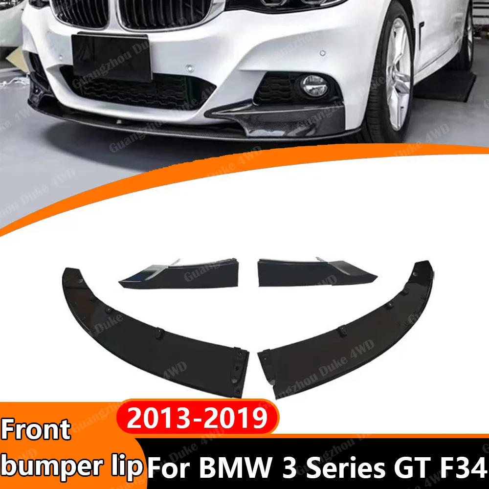 Front Lip Splitter For BMW 3 Series Gt F34 2013-2019 MP Style Front Bumper Spoiler Aero Body Kit Exterior Modification Accessori
Front Lip Splitter For BMW 3 Series Gt F34 2013-2019 MP Style Front Bumper Spoiler Aero Body Kit Exterior Modification Accessori