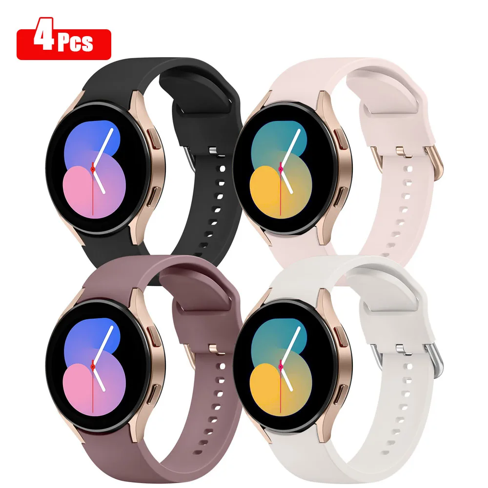 4Pcs No Gaps Strap For Samsung Galaxy Watch 5 Pro 45mm/4 Classic 42mm 46mm Band For Samsung Galaxy Watch 4 5 40mm 44mm Bracelet
4Pcs No Gaps Strap For Samsung Galaxy Watch 5 Pro 45mm/4 Classic 42mm 46mm Band For Samsung Galaxy Watch 4 5 40mm 44mm Bracelet