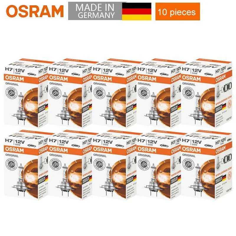 10pcs OSRAM H4 H7 H11 9005 9006 Original Lamp White Headlight H8 H9 H16 HB3 HB4 Fog Lamp Car Halogen Bulb Made in Germany
10pcs OSRAM H4 H7 H11 9005 9006 Original Lamp White Headlight H8 H9 H16 HB3 HB4 Fog Lamp Car Halogen Bulb Made in Germany