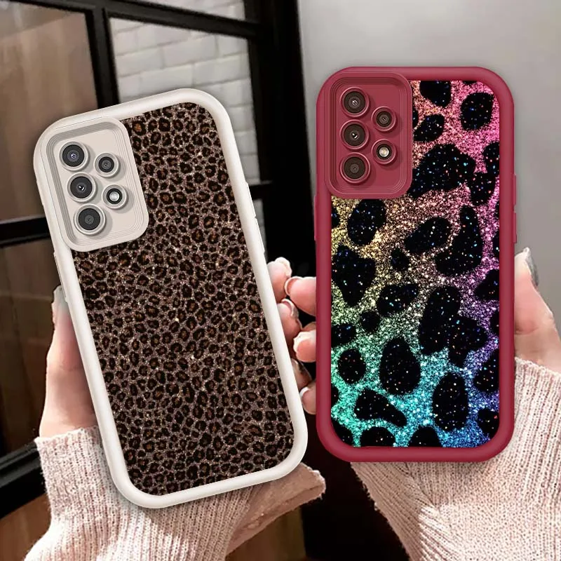 Leopard Print Sparkling Art For Samsung A73 A72 A56 A55 A54 A53 A35 A32 A25 A24 A23 A21s A14 A05 5G Eye Ladder Phone Case
Leopard Print Sparkling Art For Samsung A73 A72 A56 A55 A54 A53 A35 A32 A25 A24 A23 A21s A14 A05 5G Eye Ladder Phone Case