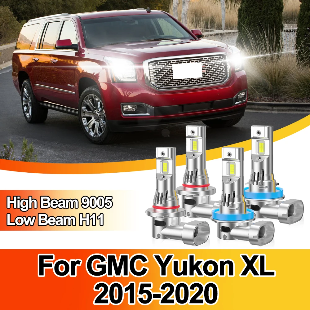 9005 H11 LED Headlights 50000LM High Low Beam 6000K White Plug And Play 12V For GMC Yukon XL 2015 2016 2017 2018 2019 2020
9005 H11 LED Headlights 50000LM High Low Beam 6000K White Plug And Play 12V For GMC Yukon XL 2015 2016 2017 2018 2019 2020