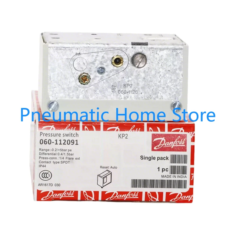 Danfoss KP2 060-1120 Pressure Controller Pressure Switch 060-112091
Danfoss KP2 060-1120 Pressure Controller Pressure Switch 060-112091