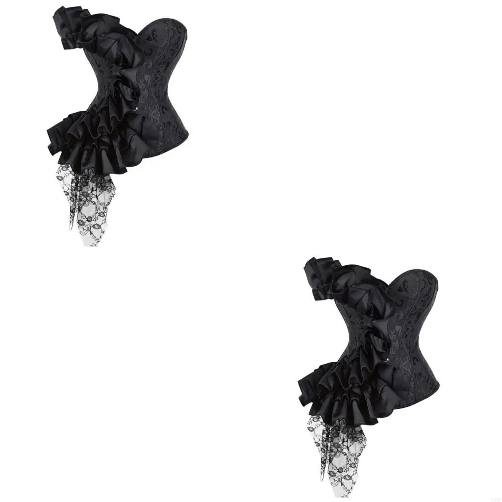 Y3NE Royal Styles Бюстье Элегантный жаккардовый корсет Cincher для коктейльного костюма
Y3NE Royal Styles Бюстье Элегантный жаккардовый корсет Cincher для коктейльного костюма