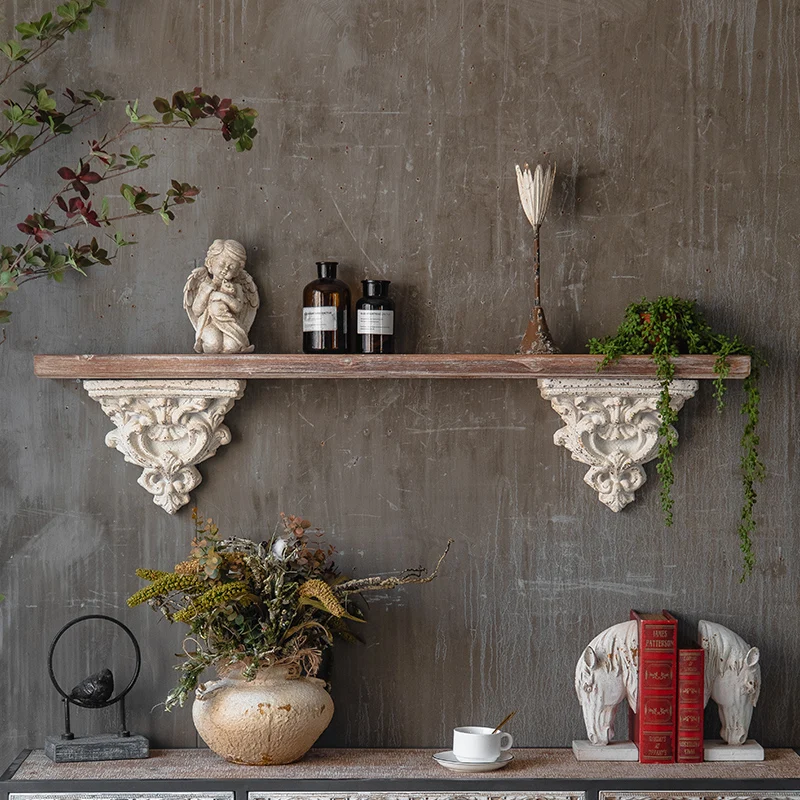 Long 120cm Wall Shelf, Vintage Pine Veneer and Magnesium Oxide, Ornate Floating Shelf for Living Room, Entryway, Home Decor
Long 120cm Wall Shelf, Vintage Pine Veneer and Magnesium Oxide, Ornate Floating Shelf for Living Room, Entryway, Home Decor
