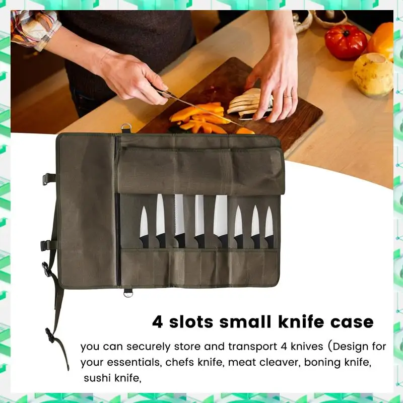 FIZP Roll Bag Chef Knife Bag Kitchen Storage Bags Portable Knife Holder Multifunction Knife Carrying Bag Chef Tool Organizer
FIZP Roll Bag Chef Knife Bag Kitchen Storage Bags Portable Knife Holder Multifunction Knife Carrying Bag Chef Tool Organizer