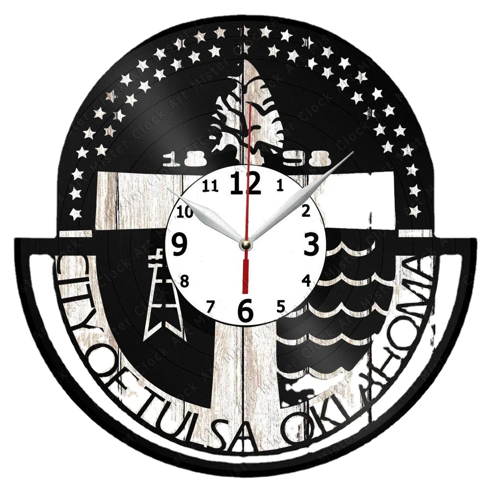 Tulsa Vinyl Record Wall Clock Home Art Decor Unique Design Handmade Original Gift Vinyl Clock Black Exclusive Clock Fan Art
Tulsa Vinyl Record Wall Clock Home Art Decor Unique Design Handmade Original Gift Vinyl Clock Black Exclusive Clock Fan Art